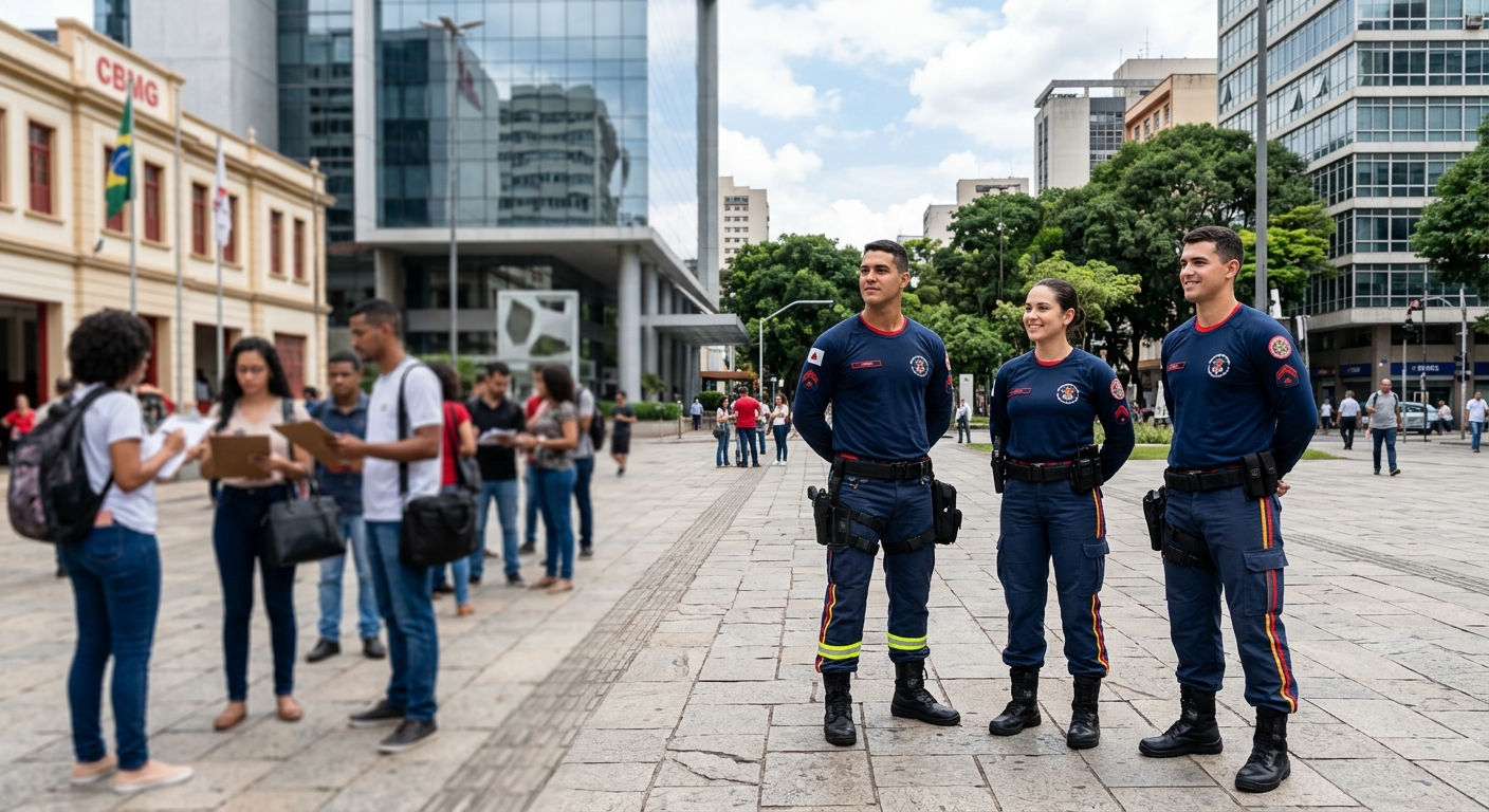 Perfil dos Candidatos e Exigências do Concurso Bombeiro MG